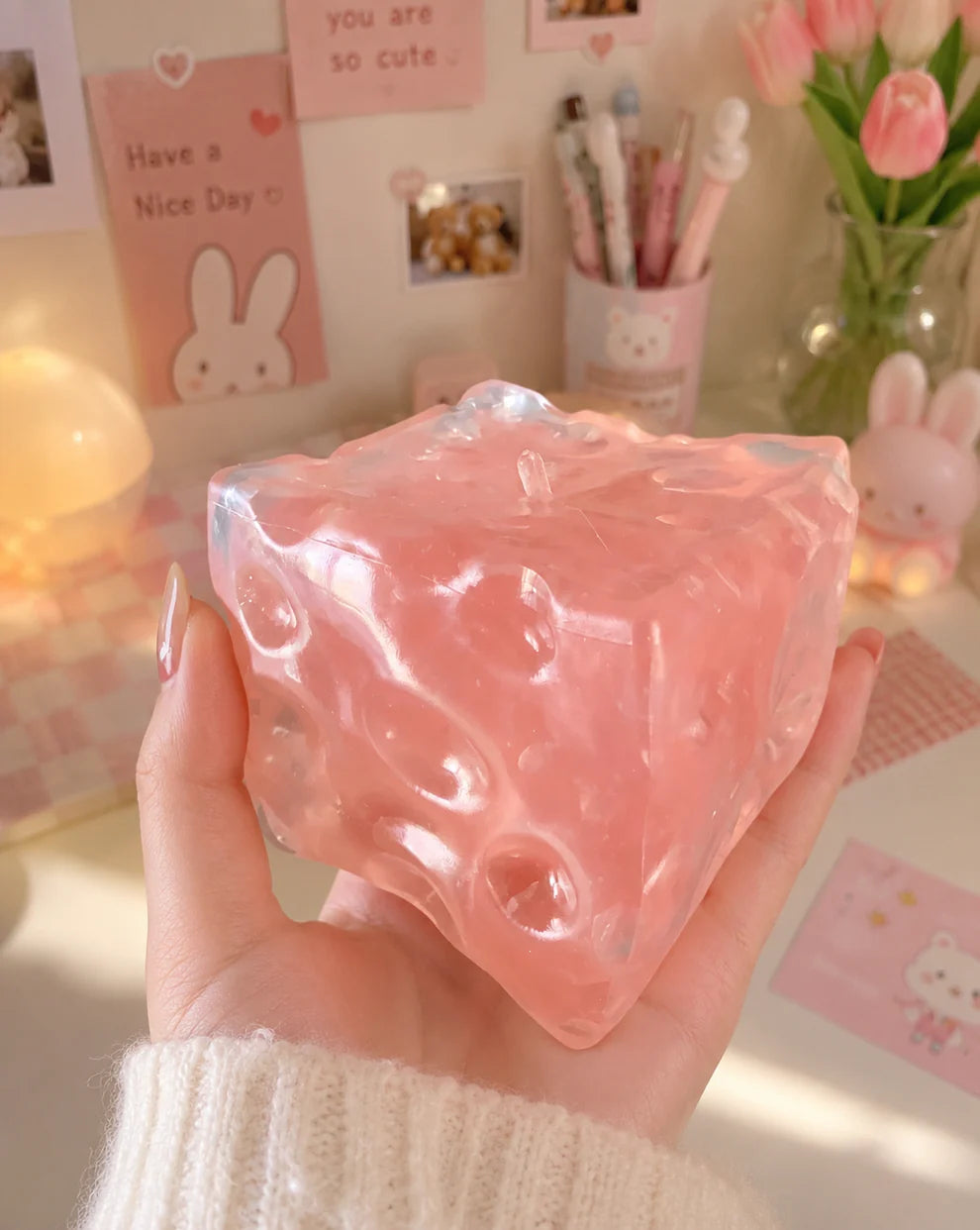 Pink Glacial Cheese